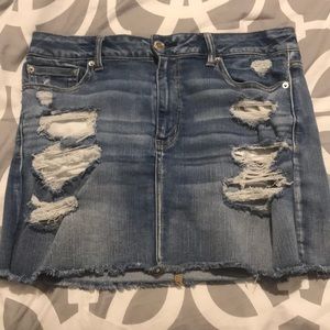 AE denim skirt Sz14